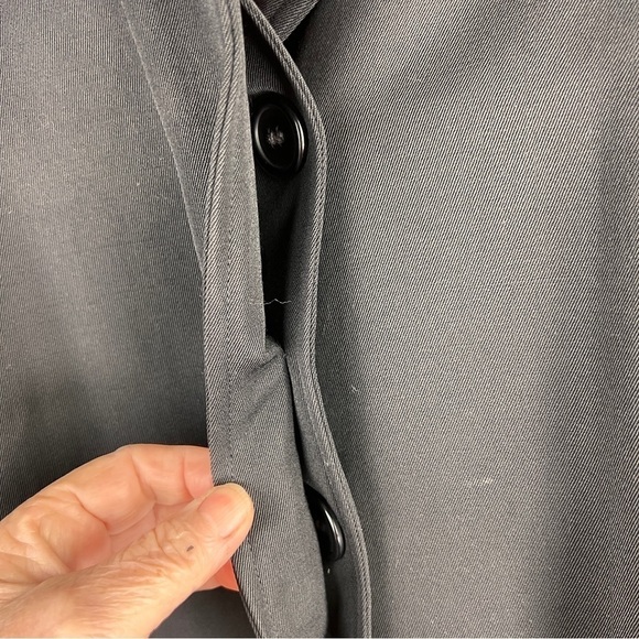 BURBERRY (Vintage Burberrys) 100% Wool Single Breasted Top Coat w/Red wool - Picture 13 of 14